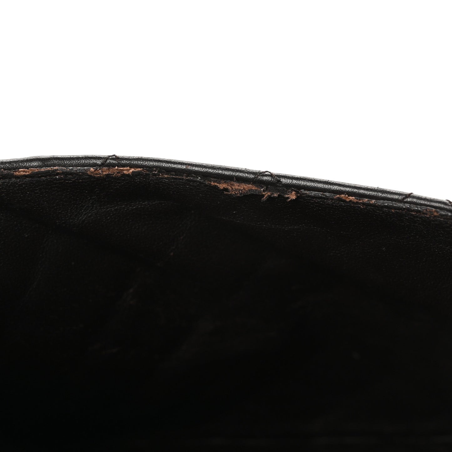 Calfskin Quilted Large Cambon Tote Brown Beige