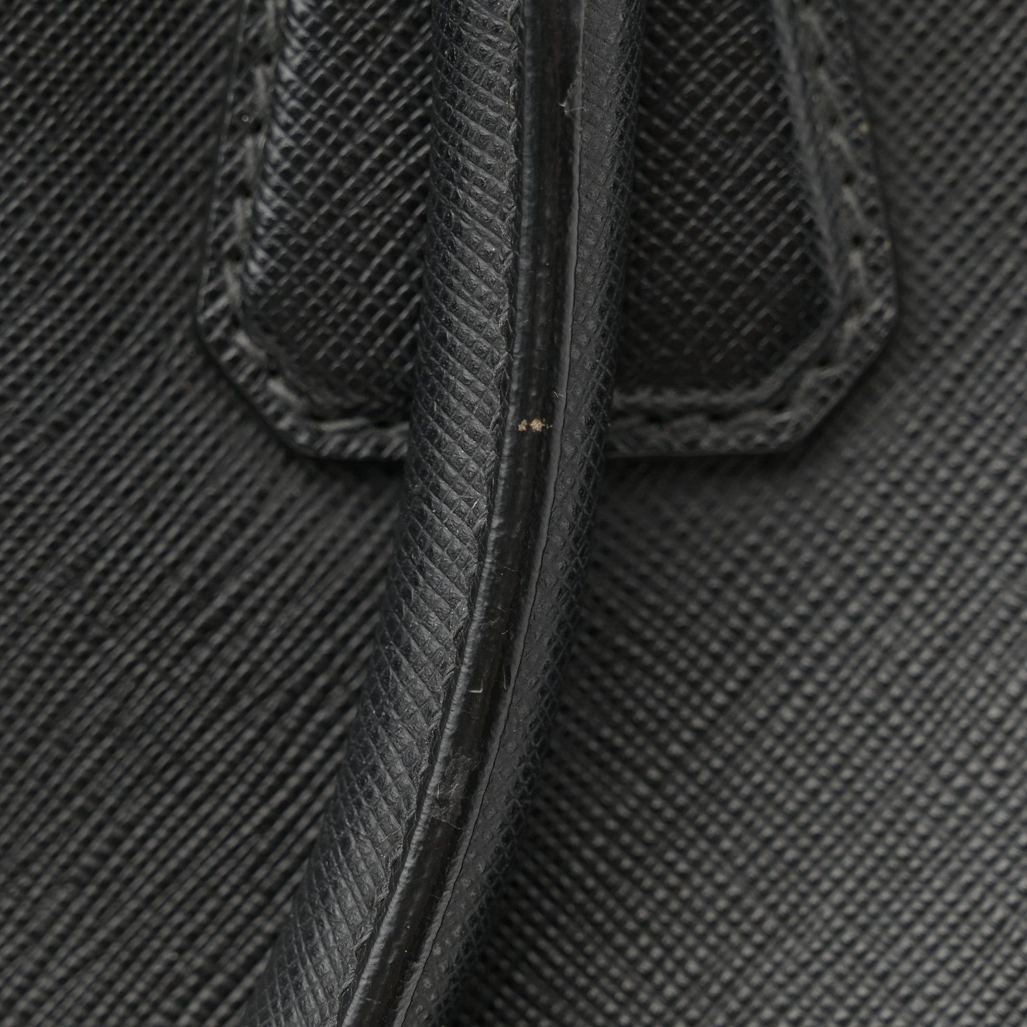 Prada Saffiano Travel Briefcase Black 13 of 15