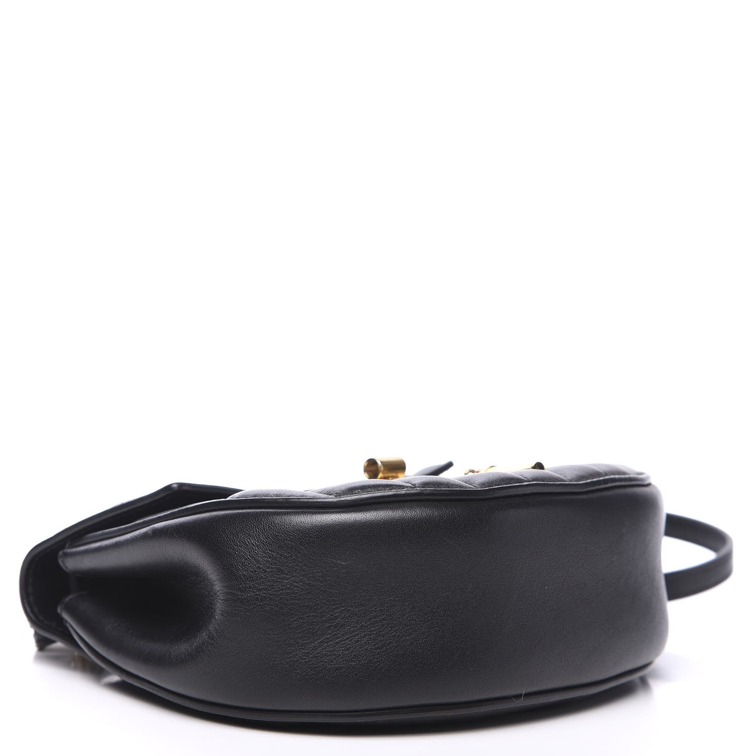 Chloe Calfskin Quilted Nano Drew Bijou Shoulder Bag Black 3 of 10