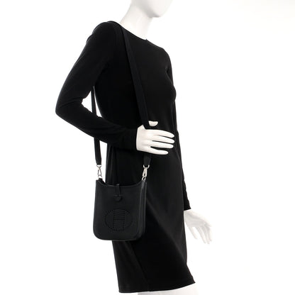 Hermes Epsom Evelyne TPM Black 2 of 8