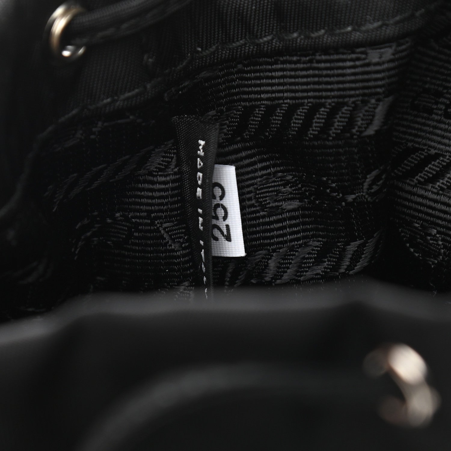 Prada Nylon Vela Mini Crossbody Backpack Black 8 of 10