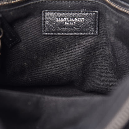Saint Laurent Grained Calfskin Baby Supple Sac De Jour Black 8 of 11