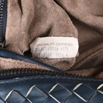 Bottega Veneta Nappa Intrecciato Brick Tote Blue 7 of 11