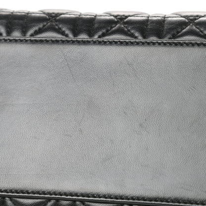 Christian Dior Lambskin Cannage Medium Lady Dior Black 13 of 14