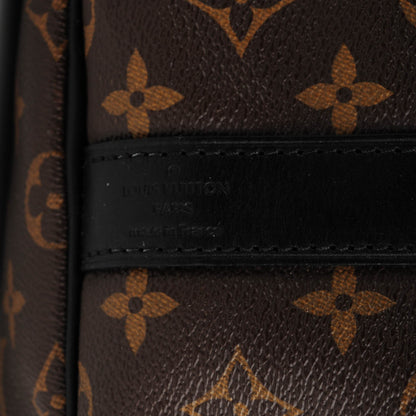 Louis Vuitton Monogram Macassar Keepall Bandouliere 55 6 of 7