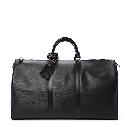 Louis Vuitton Epi Keepall 50 Black 1 of 14