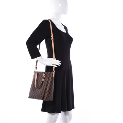 Louis Vuitton Damier Ebene Belmont PM Venus Pink 3 of 17