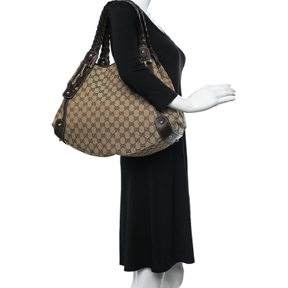 Gucci Monogram Medium Pelham Shoulder Bag Dark Brown 2 of 12