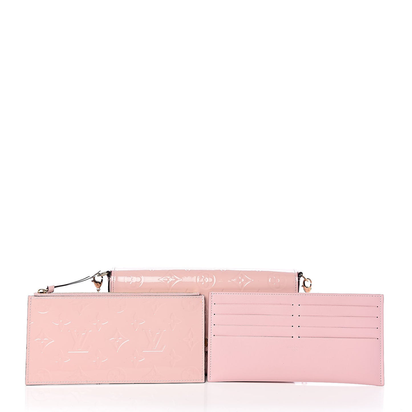 Vernis Felicie Chain Wallet Rose Ballerine