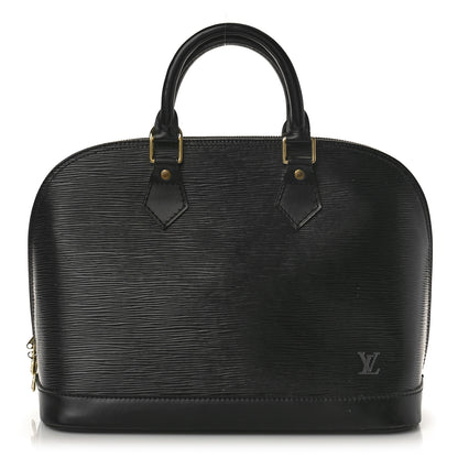 Louis Vuitton Epi Alma PM Black 1 of 11