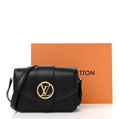 Louis Vuitton Smooth Calfskin LV Pont 9 Black 11 of 11