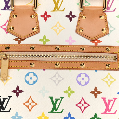 Louis Vuitton Monogram Multicolor Alma White 8 of 12