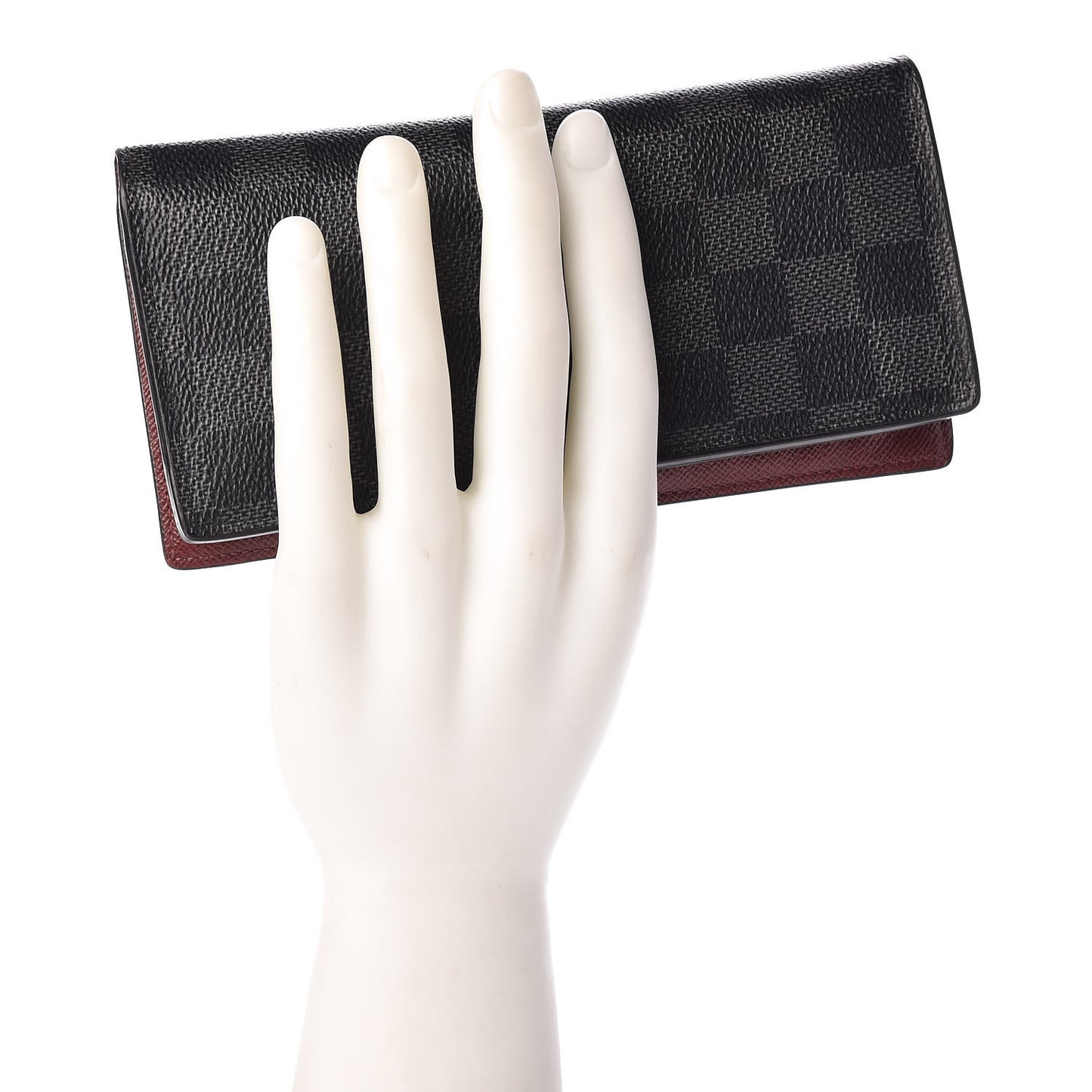 Damier Graphite Alexandre Wallet Bordeaux