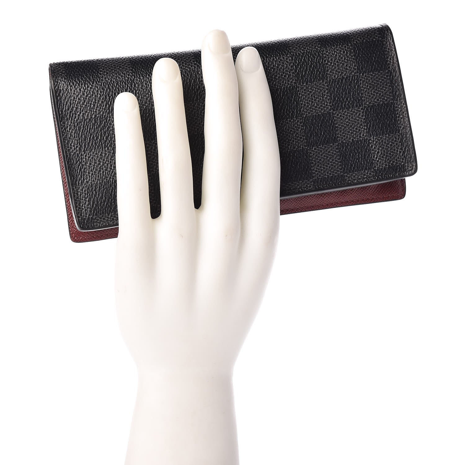 Louis Vuitton Damier Graphite Alexandre Wallet Bordeaux 2 of 10