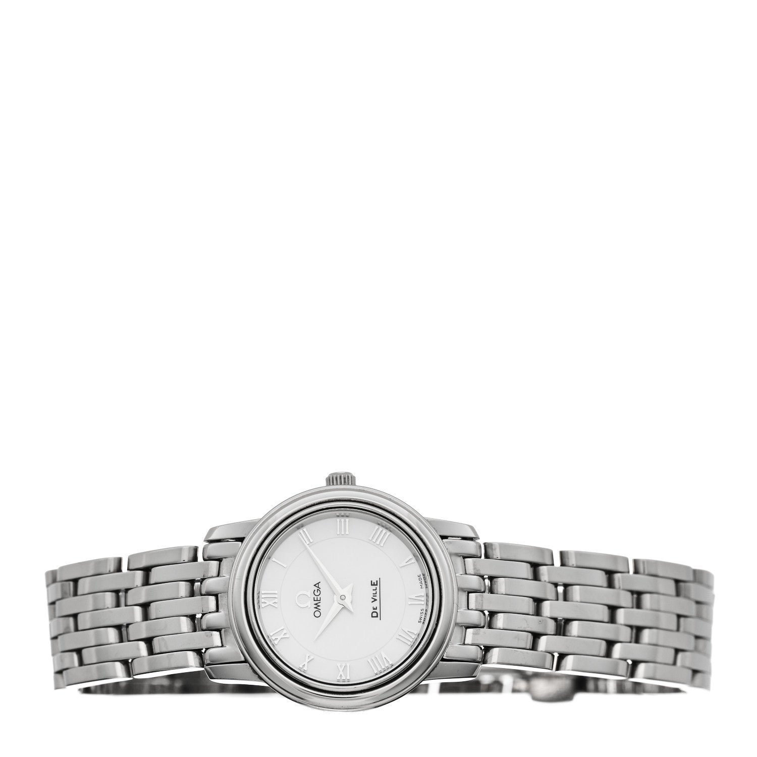 Omega Stainless Steel Mother of Pearl 22mm De Ville Quartz Watch 4570.71.00 2 of 4