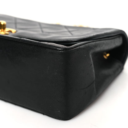 Chanel Lambskin Quilted Small Single Flap Black 10 of 10