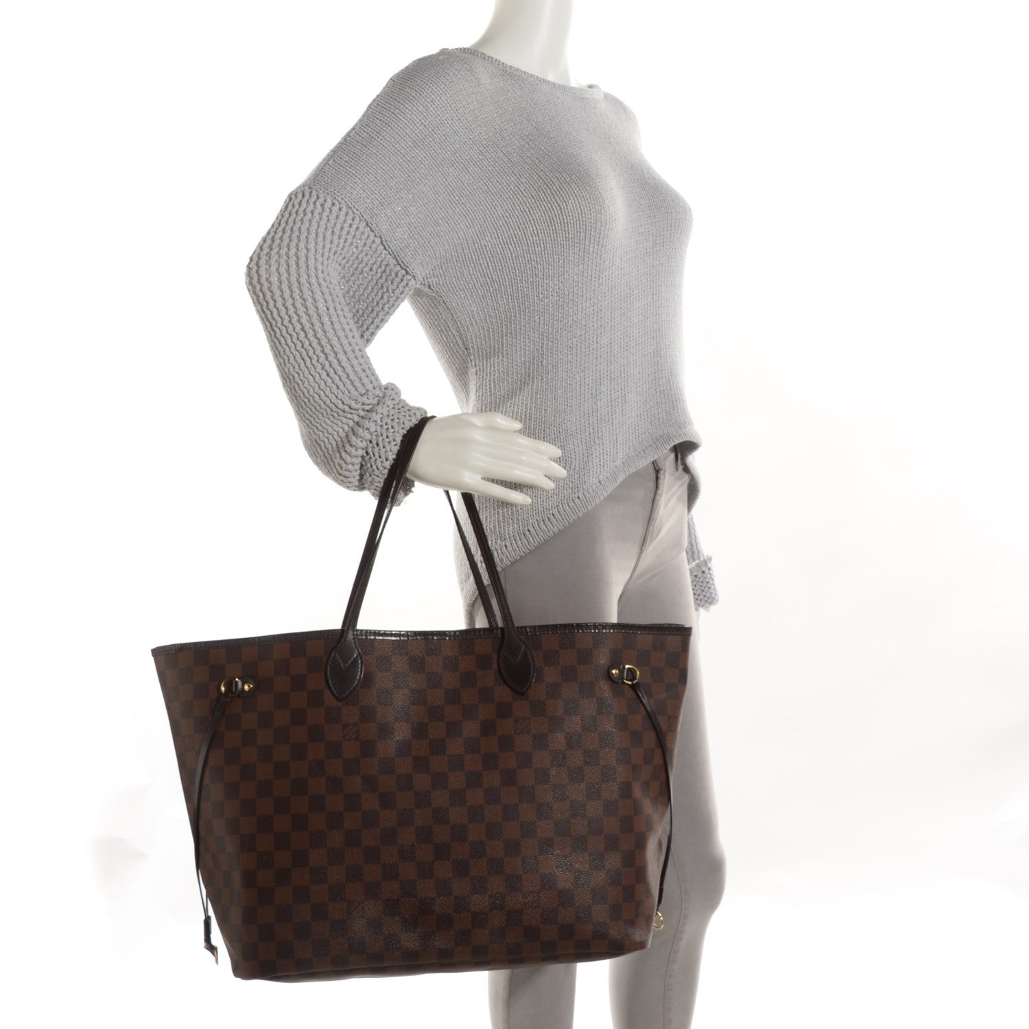 Louis Vuitton Damier Ebene Neverfull GM 5 of 12