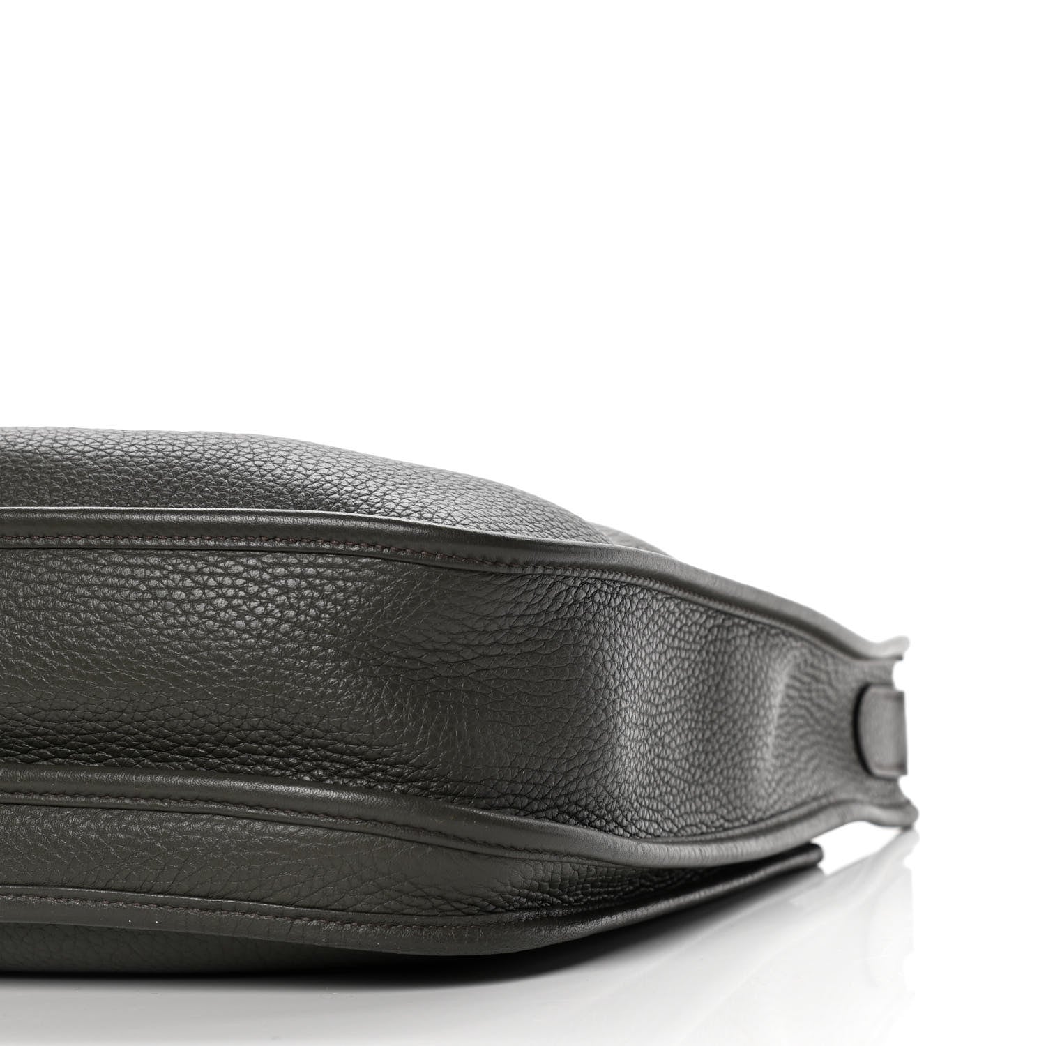 Hermes Taurillon Clemence Evelyne III PM Vert De Gris 5 of 9