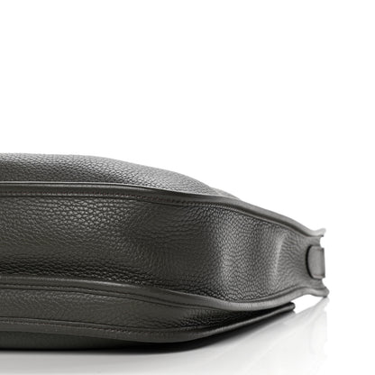 Hermes Taurillon Clemence Evelyne III PM Vert De Gris 5 of 9