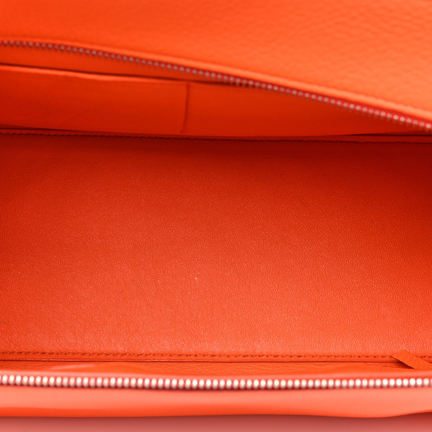 Calfskin Small Edge Shoulder Bag Vermillion