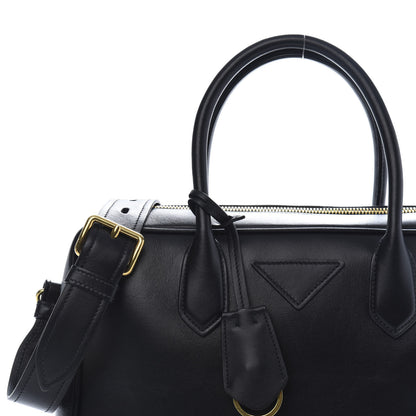 Prada City Calf Mirage Bauletto Black 10 of 12