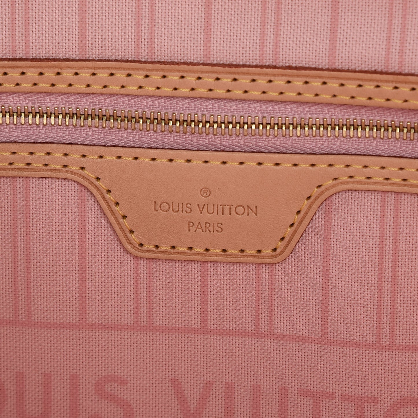 Damier Azur Neo Neverfull MM Rose Ballerine