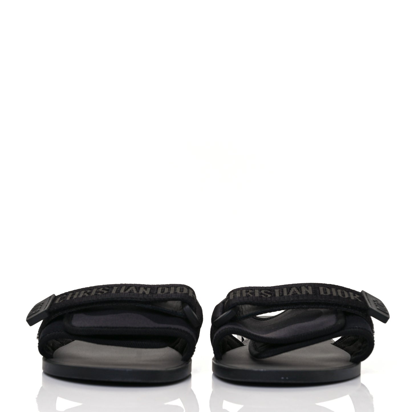 Technical Stretch Fabric Camouflage Dio(r)evolution Slide Sandals 38 Black Military