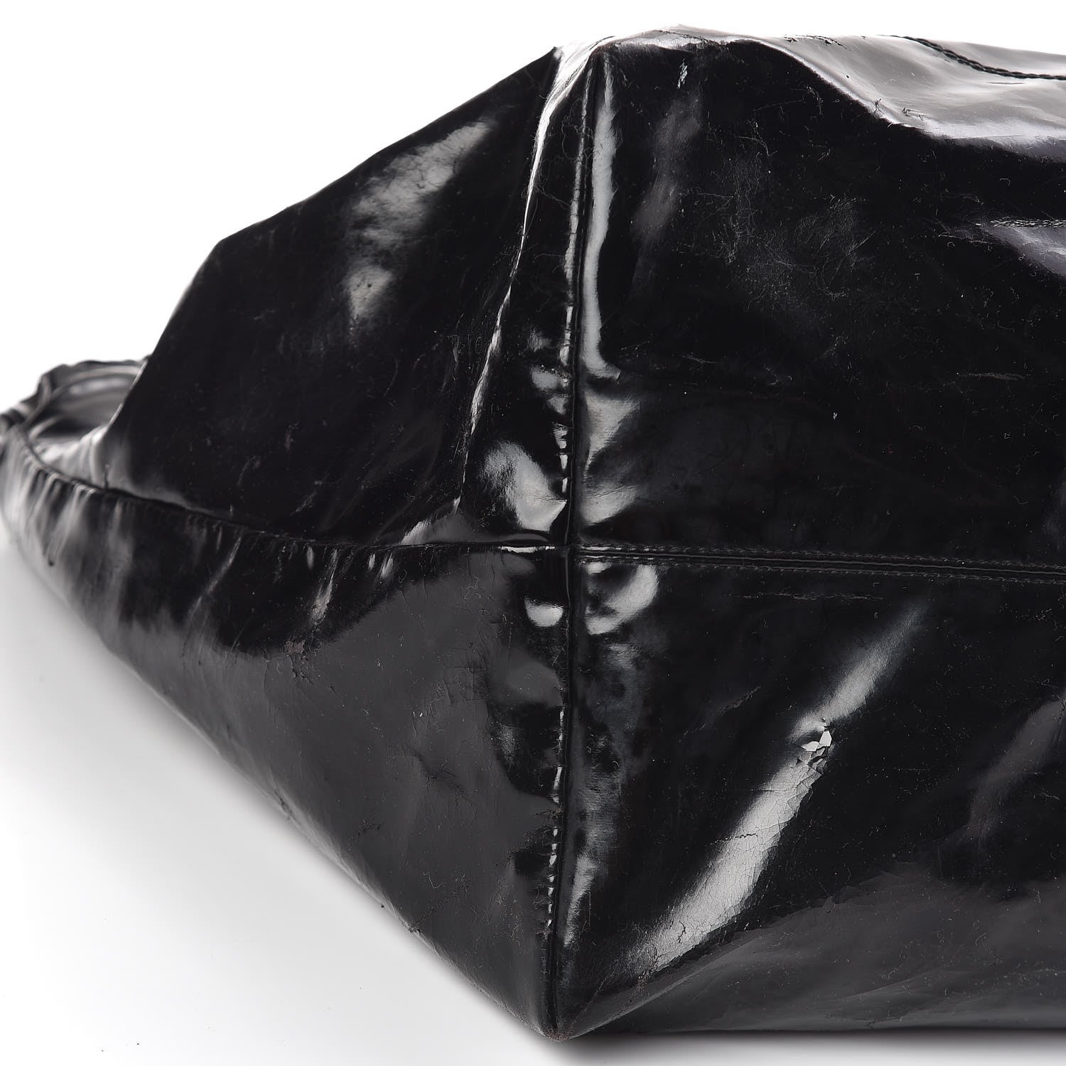 Chanel Vinyl XL Coco Cabas Black 15 of 17