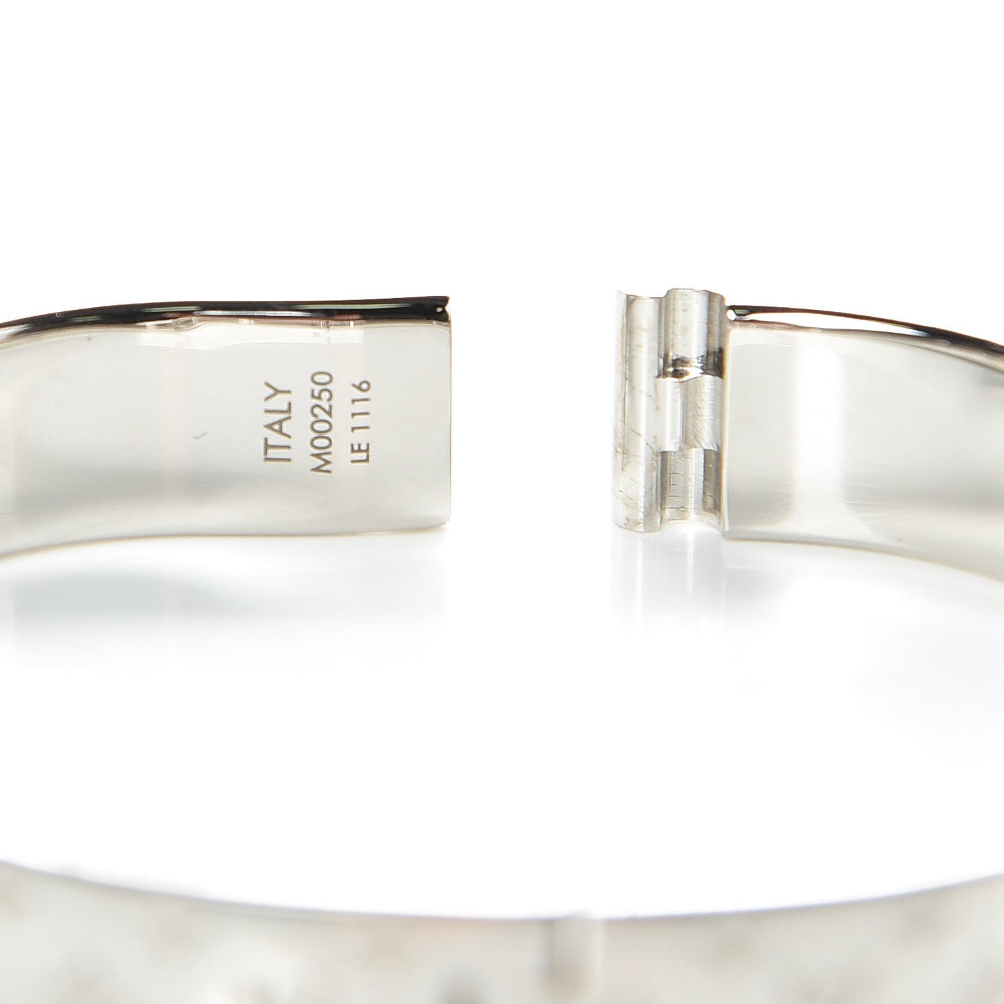 Palladium Monogram Nanogram Cuff M