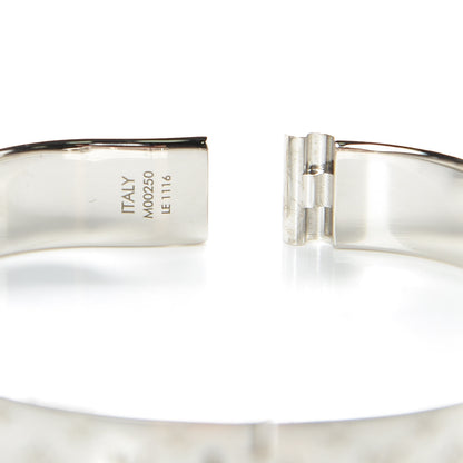 Louis Vuitton Palladium Monogram Nanogram Cuff M 4 of 5