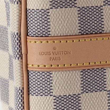 Louis Vuitton Damier Azur Speedy Bandouliere 30 6 of 9
