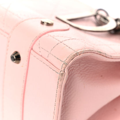 Christian Dior Lambskin Cannage Soft Lady Dior East West Light Pink 9 of 53