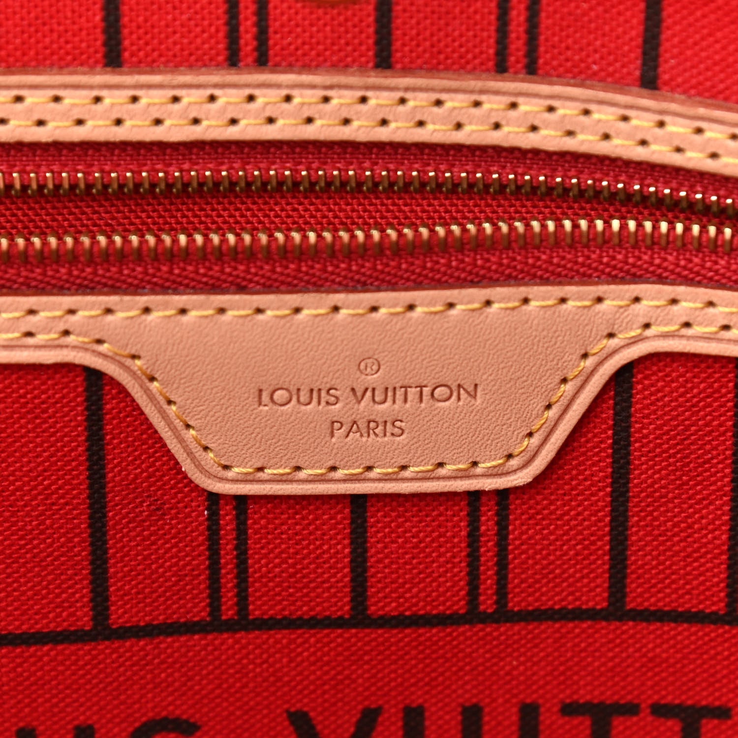Louis Vuitton Monogram Neo Neverfull MM Cherry 6 of 12
