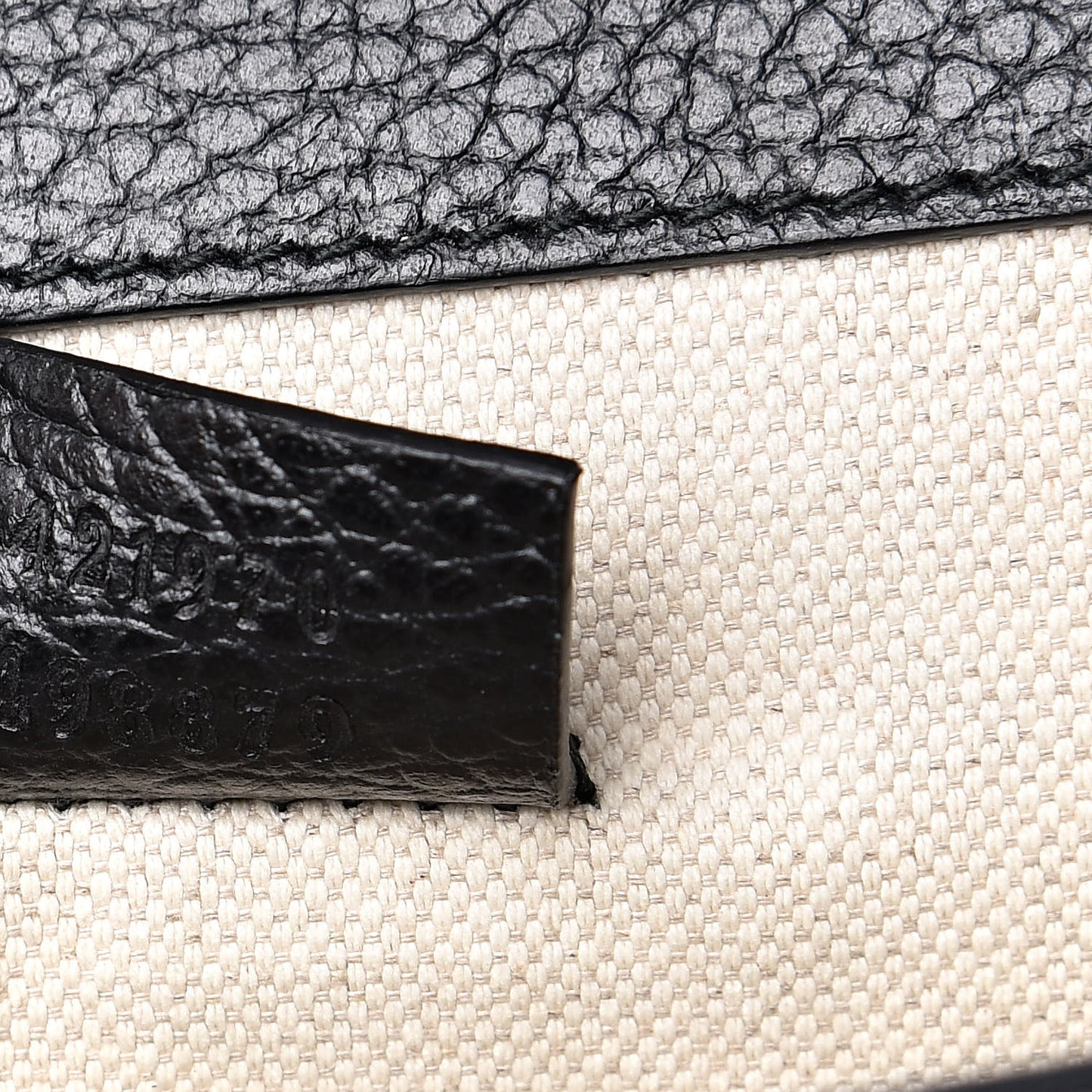 Calfskin Mini Dionysus Shoulder Bag Black