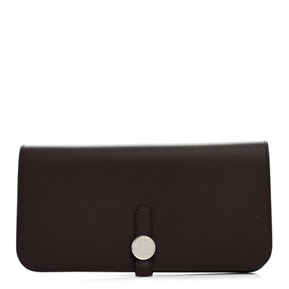 Hermes Evercolor Dogon Recto Verso Wallet Prune 1 of 7