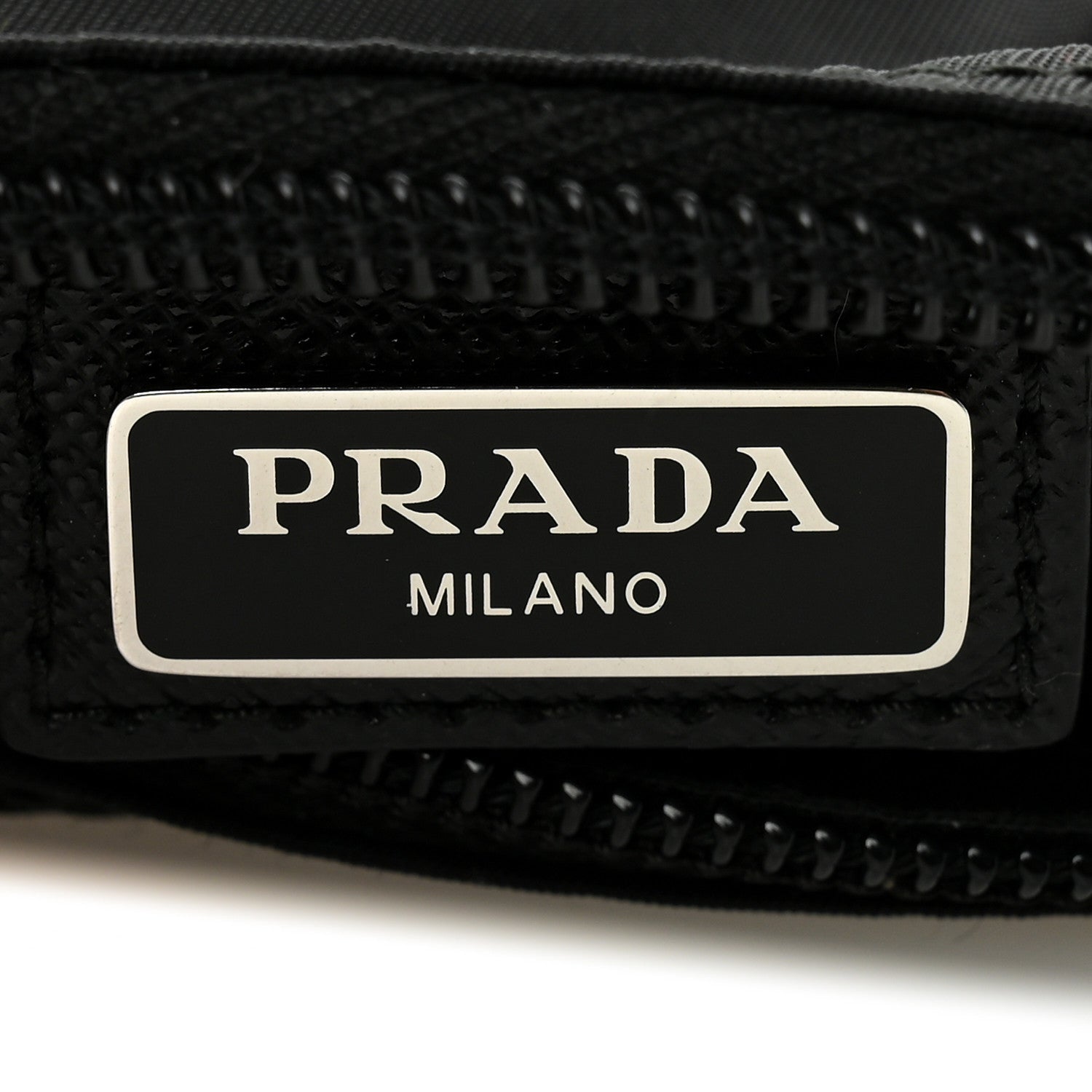 Prada Re-Nylon Vela Cosmetic Pouch Black 6 of 7
