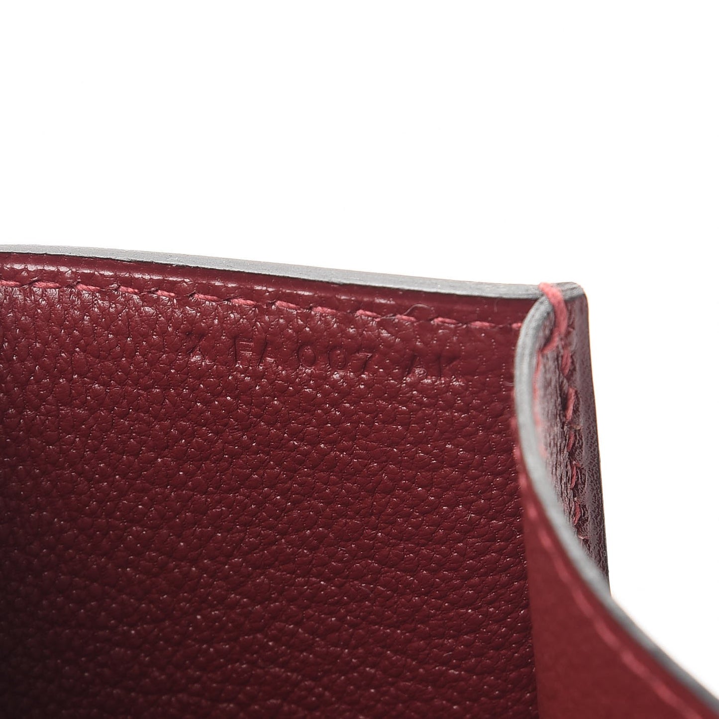Tadelakt Medor 23 Clutch Rouge H