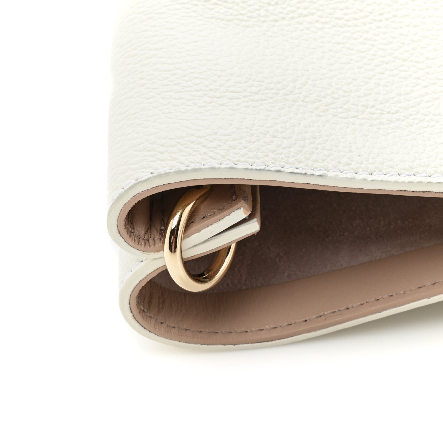 Chloe Calfskin Small East West Sense Tote White 12 of 17