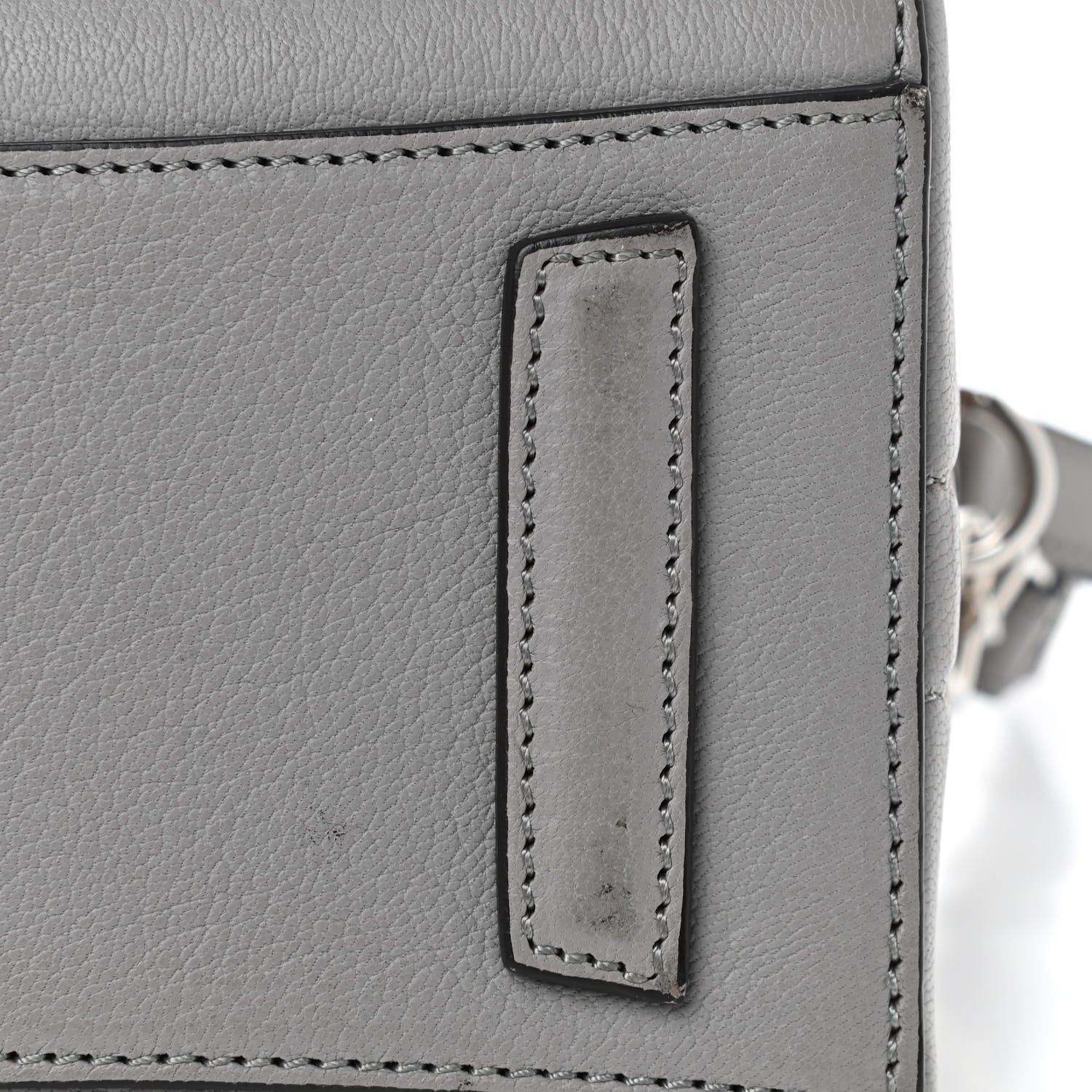 Givenchy Sugar Goatskin Mini Antigona Pearl Grey 14 of 15