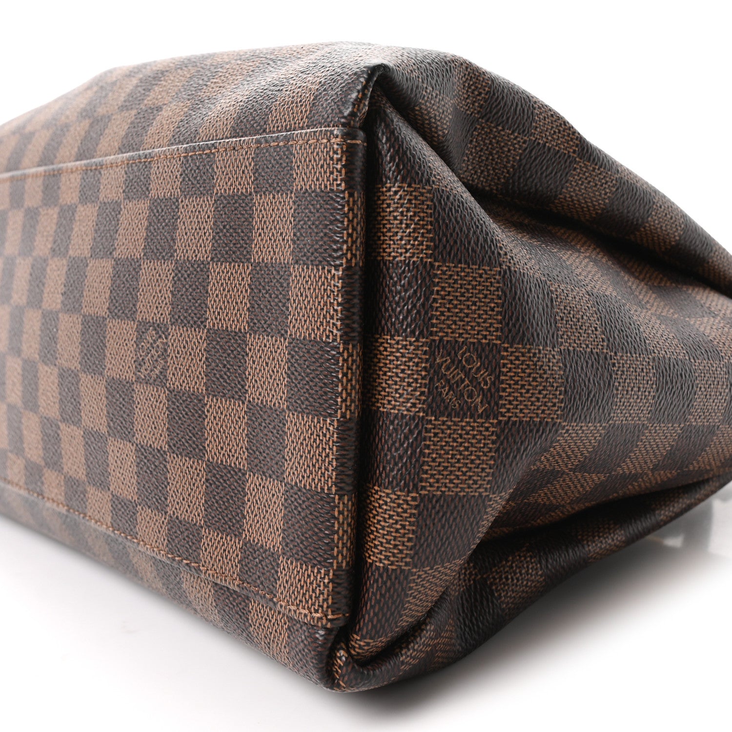 Louis Vuitton Damier Ebene Odeon Tote MM Black 9 of 9