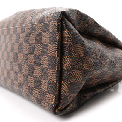 Louis Vuitton Damier Ebene Odeon Tote MM Black 9 of 9