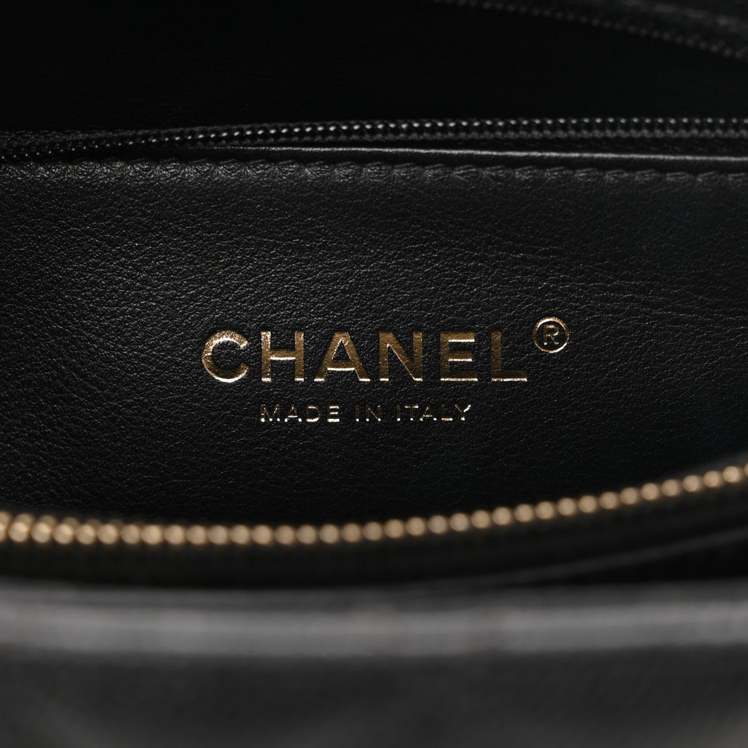 Chanel Caviar Lizard Embossed Quilted Small Coco Handle Flap Black 6 of 10