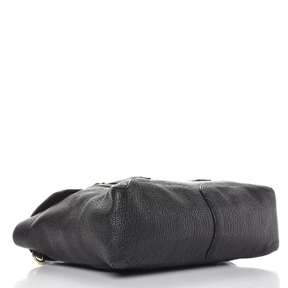 3.1 Phillip Lim 3.1 Textured Calfskin Medium Pashli Satchel Black 4 of 8