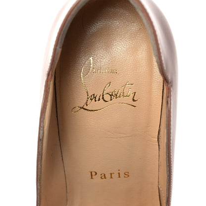 Christian Louboutin Patent Hot Chick 100 Pumps 35 Nude 7 of 8