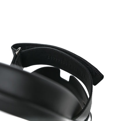 Hermes Calfskin Mens Chypre Sandals 42.5 Black 8 of 10
