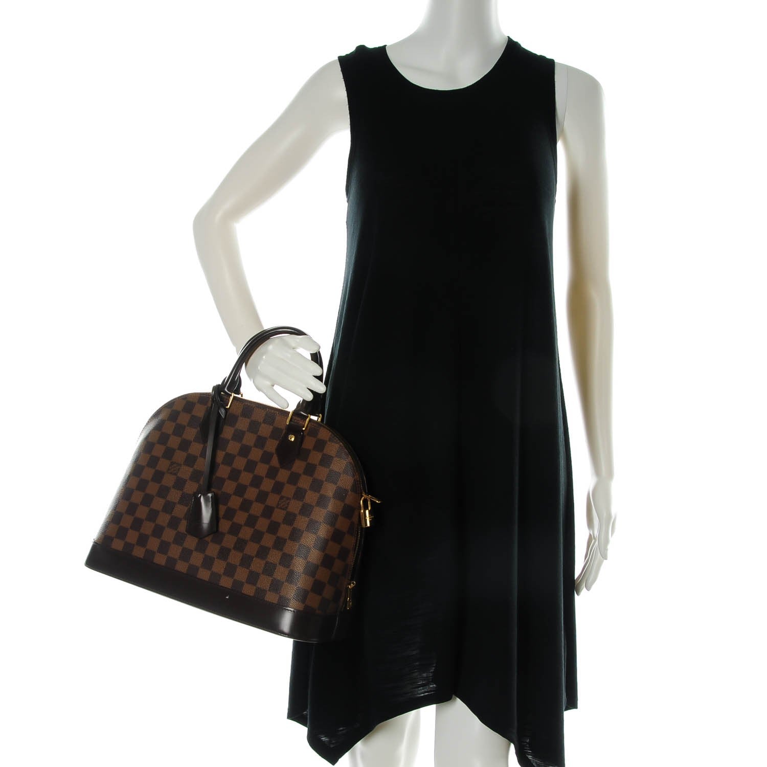 Louis Vuitton Damier Ebene Alma MM 2 of 9