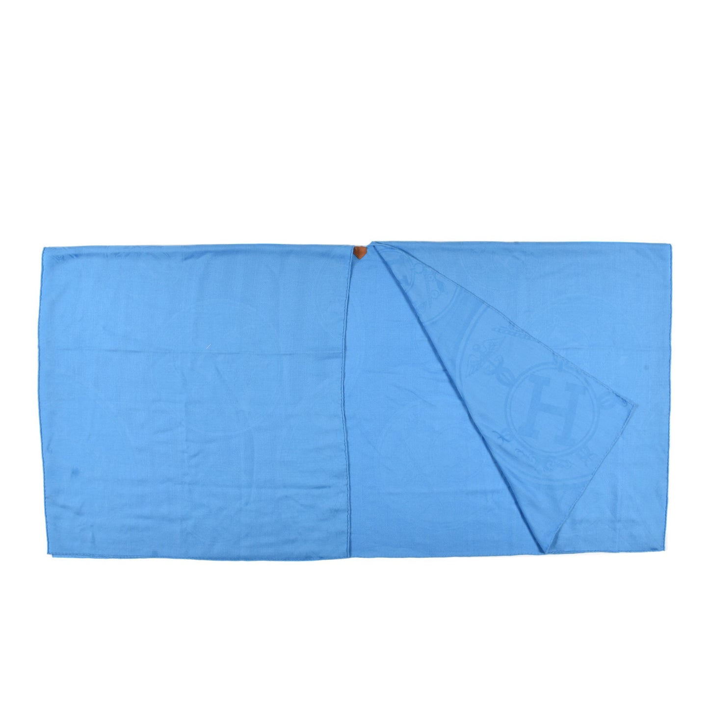 Cashmere Silk New Libris Poncho Bleu Azur