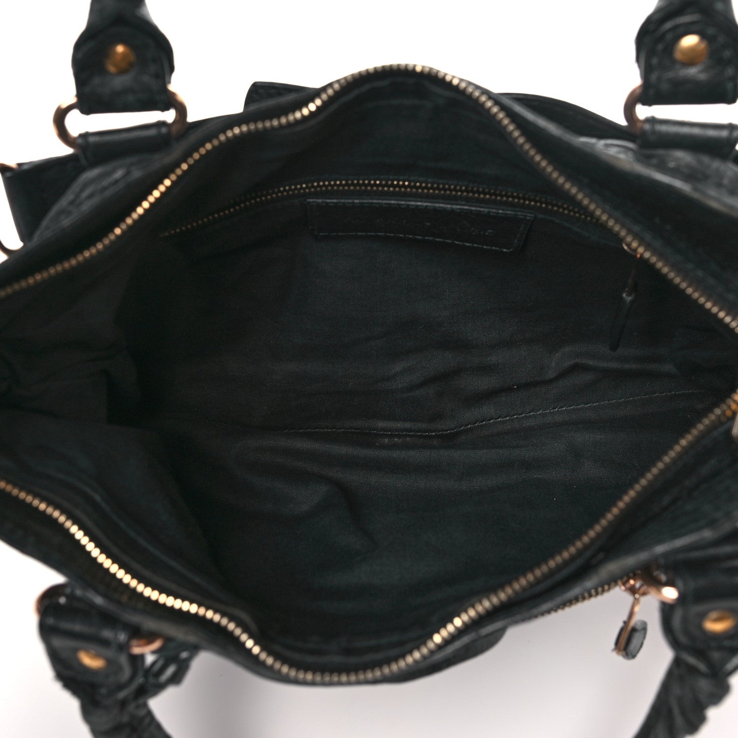 Balenciaga Agneau Giant 12 Rose Gold Hardware First Black 6 of 14