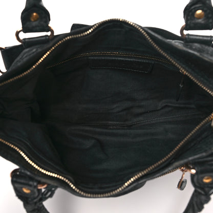 Balenciaga Agneau Giant 12 Rose Gold Hardware First Black 6 of 14