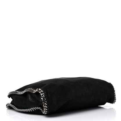 Stella McCartney Shaggy Deer Small Falabella Fold Over Tote Black 4 of 11